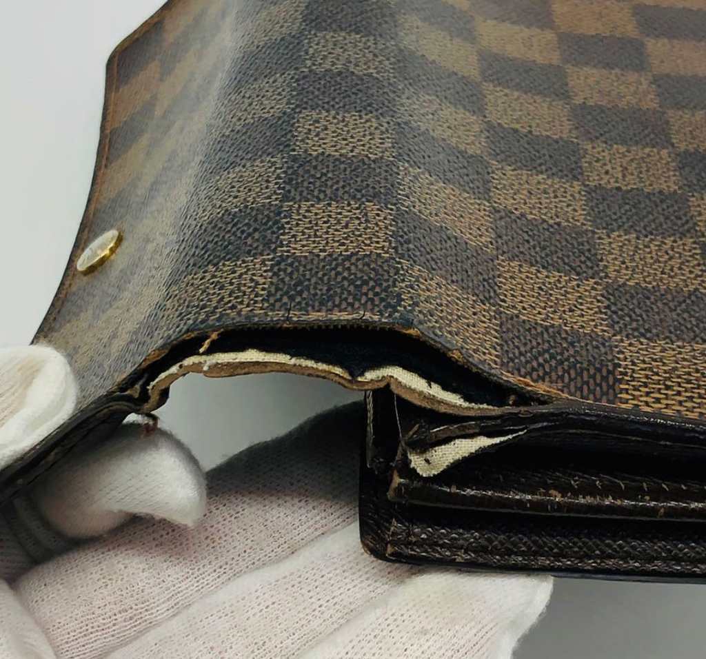 Louis Vuitton Portefeuille Sarah Monogram – Marron – Portefeuille Long – Bon État