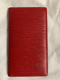 Louis Vuitton Portefeuille Épi Rouge – Cuir – Format Long – Très Bon État
