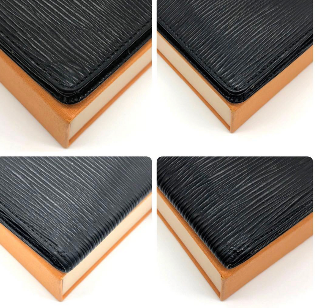 Louis Vuitton Portefeuille Long Épi Noir – Cuir – Format Fin – B