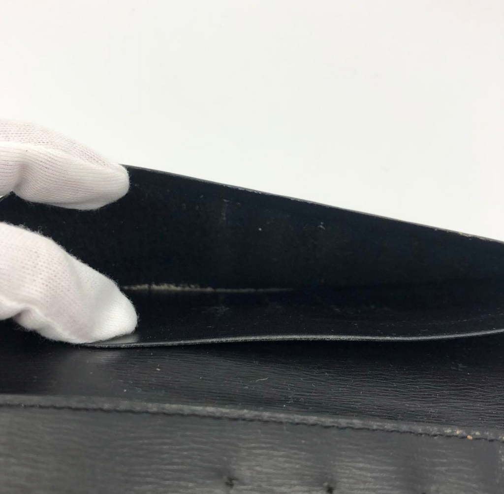 Louis Vuitton Portefeuille Long Épi Noir – Cuir – Format Fin – B