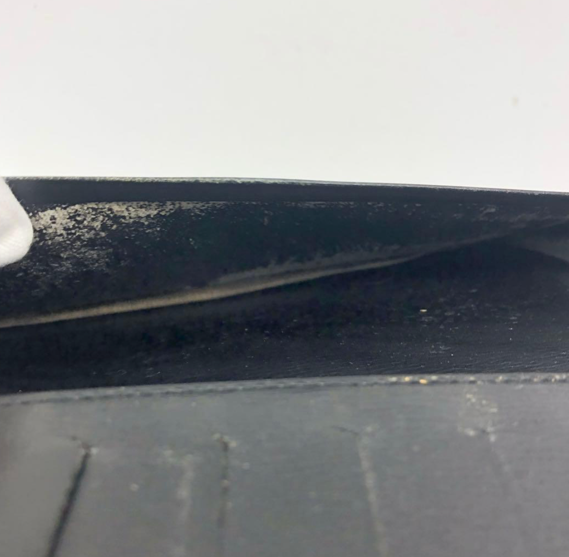 Louis Vuitton Portefeuille Long Épi Noir – Cuir – Format Fin – B