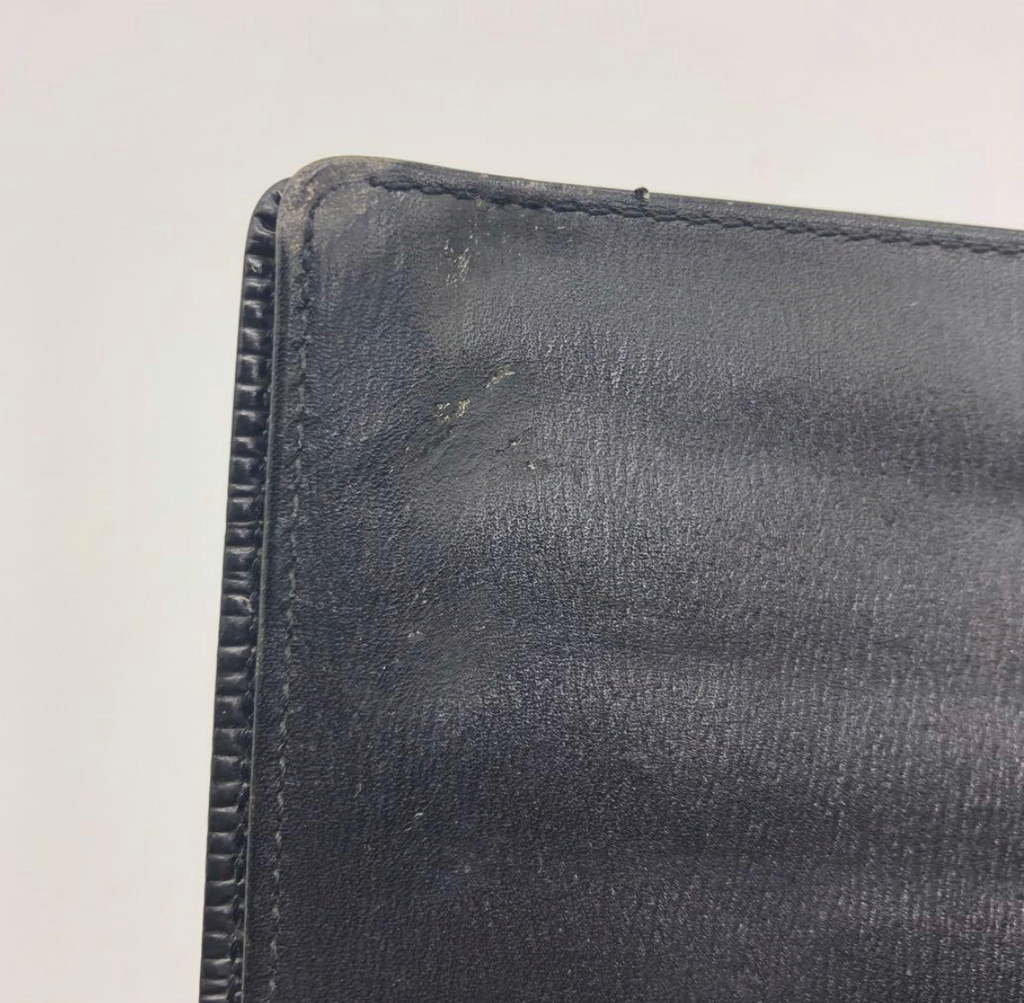Louis Vuitton Portefeuille Long Épi Noir – Cuir – Format Fin – B