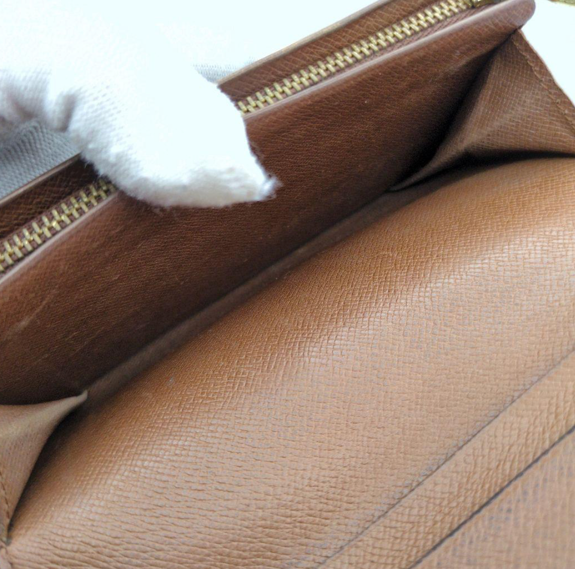 Louis Vuitton Portefeuille Trésor Monogram – Marron – Compact – Bon État