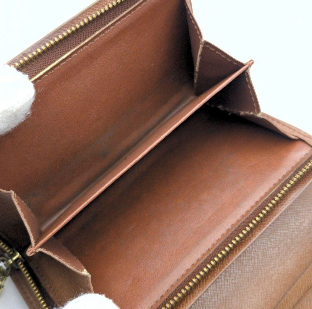 Louis Vuitton Portefeuille Trésor Monogram – Marron – Compact – Bon État