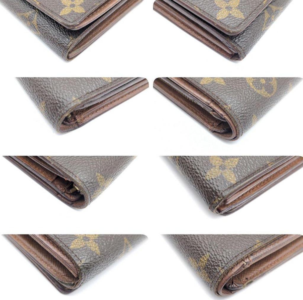 Louis Vuitton Portefeuille Trésor Monogram – Marron – Compact – Bon État