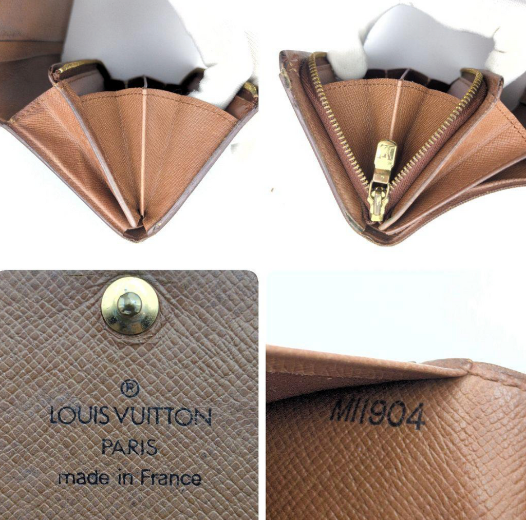 Louis Vuitton Portefeuille Trésor Monogram – Marron – Compact – Bon État