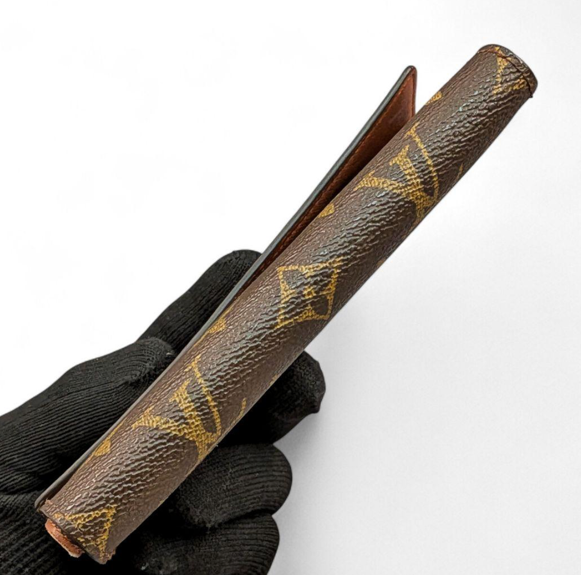 Louis Vuitton Portefeuille Trésor Étui Papier Monogram – Marron – 3 Volets