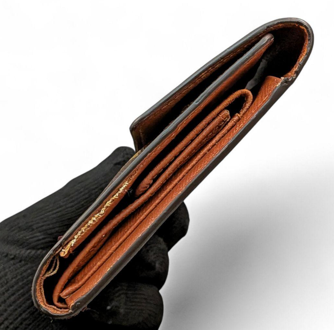 Louis Vuitton Portefeuille Trésor Étui Papier Monogram – Marron – 3 Volets