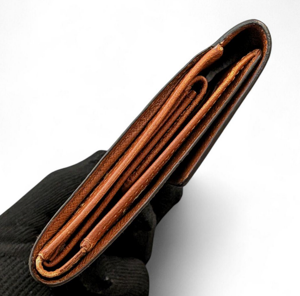 Louis Vuitton Portefeuille Trésor Étui Papier Monogram – Marron – 3 Volets