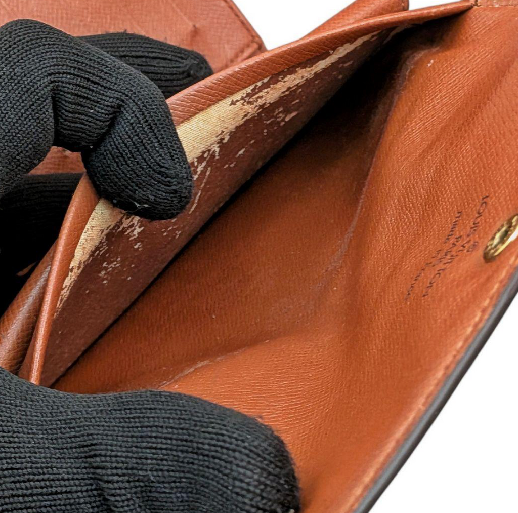 Louis Vuitton Portefeuille Trésor Étui Papier Monogram – Marron – 3 Volets