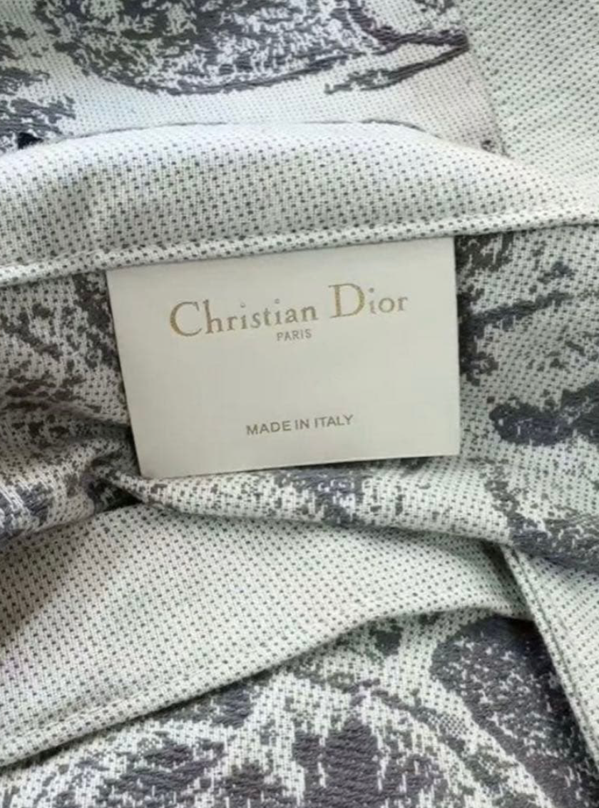 Dior Tote Bag Novelty – Coton – Grand Format – Beige – Très Bon État