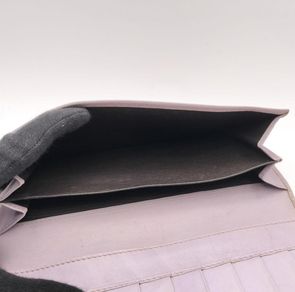 Gucci Portefeuille Long Cuir Violet – Format Classique