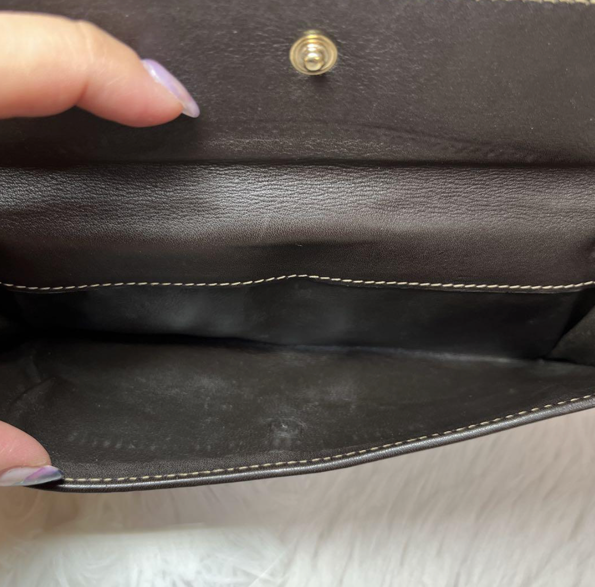 Gucci Portefeuille Long GG Canvas Marron – Lovely Heart