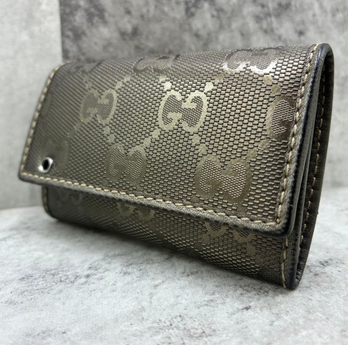 Gucci Porte-clés 6 Crochets GG Imprimé 212111 – Cuir & PVC