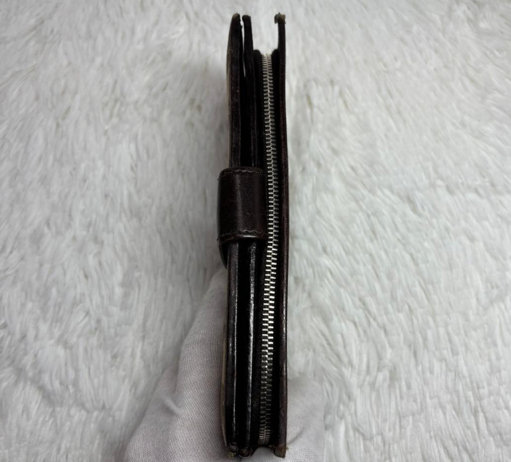 Gucci Portefeuille Long GG Canvas Marron – Interlocking Charm