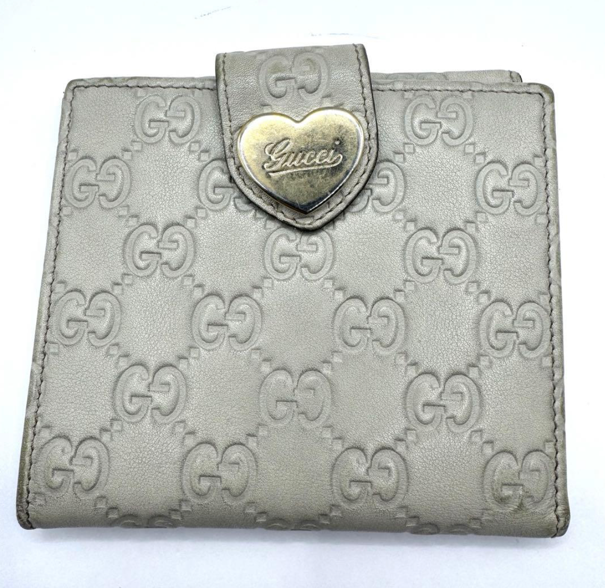 Gucci Portefeuille Long – Cuir / Canvas – Format Classique – Bon État