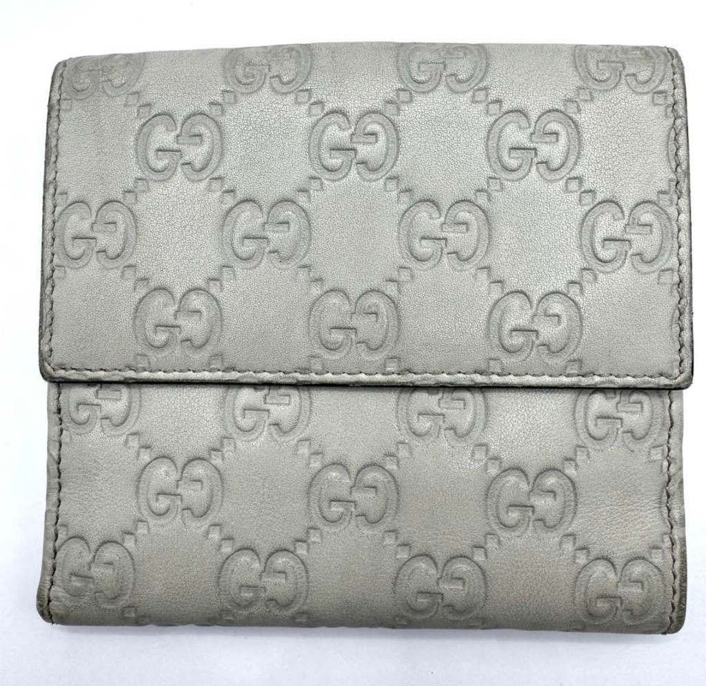 Gucci Portefeuille Long – Cuir / Canvas – Format Classique – Bon État
