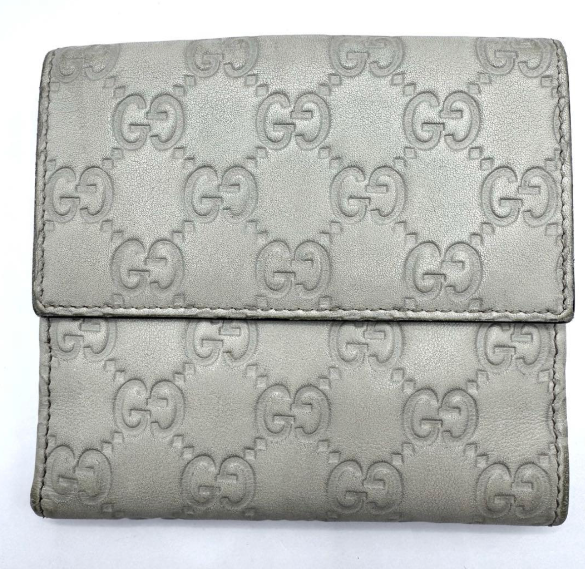 Gucci Portefeuille Long – Cuir / Canvas – Format Classique – Bon État