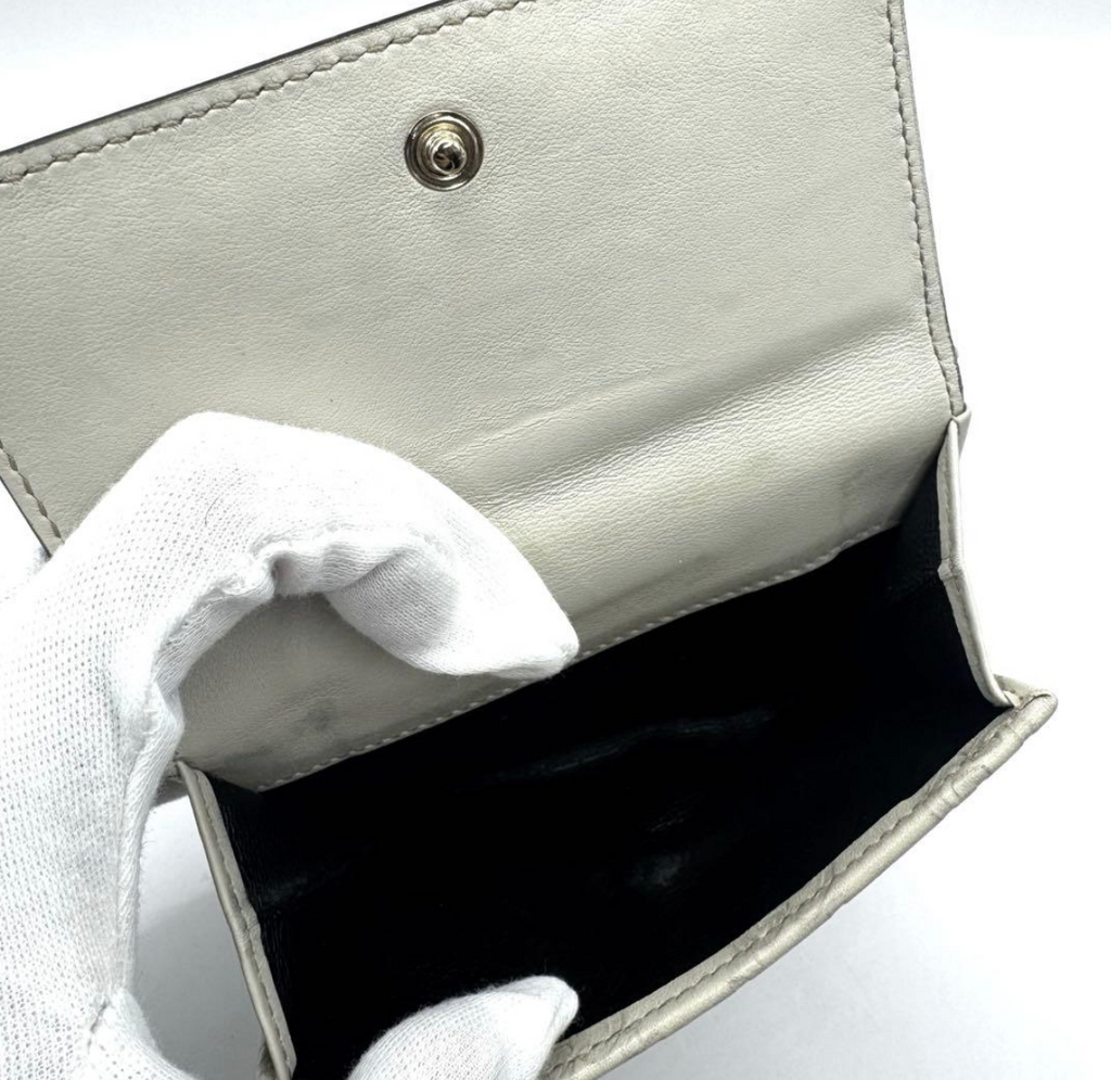 Gucci Portefeuille Long – Cuir / Canvas – Format Classique – Bon État