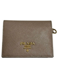 Porte Carte Marron PRADA