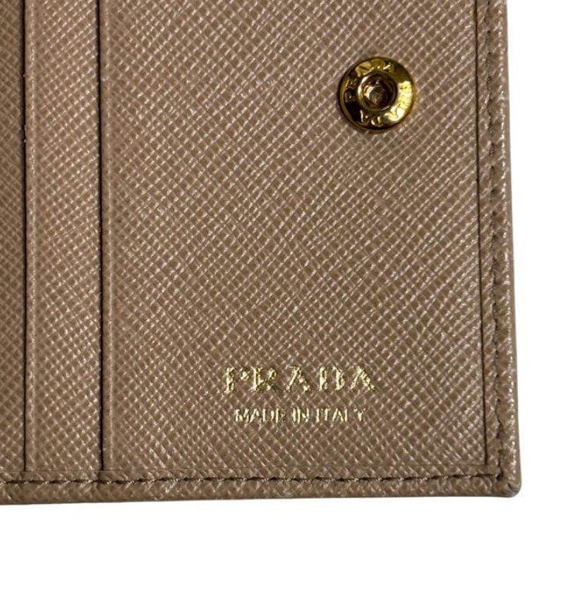 Porte Carte Marron PRADA