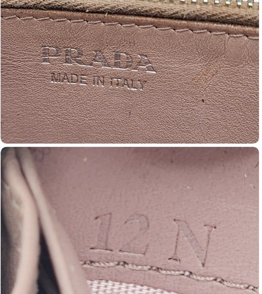 Prada Portefeuille Long Noir – Zip – Cuir
