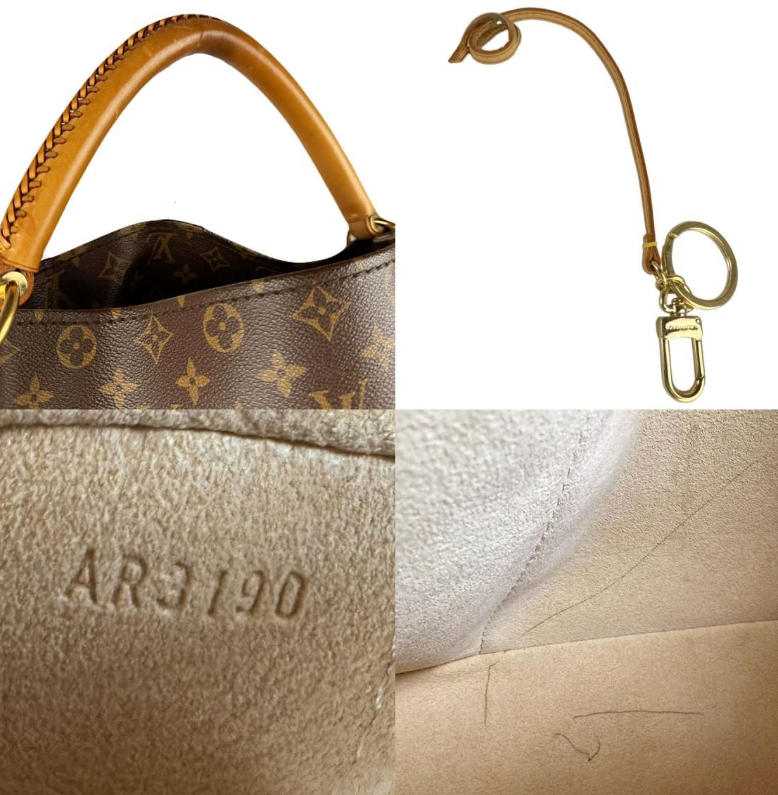 ouis Vuitton Artsy MM Monogram – M40249 – Sac Épaule – MM
