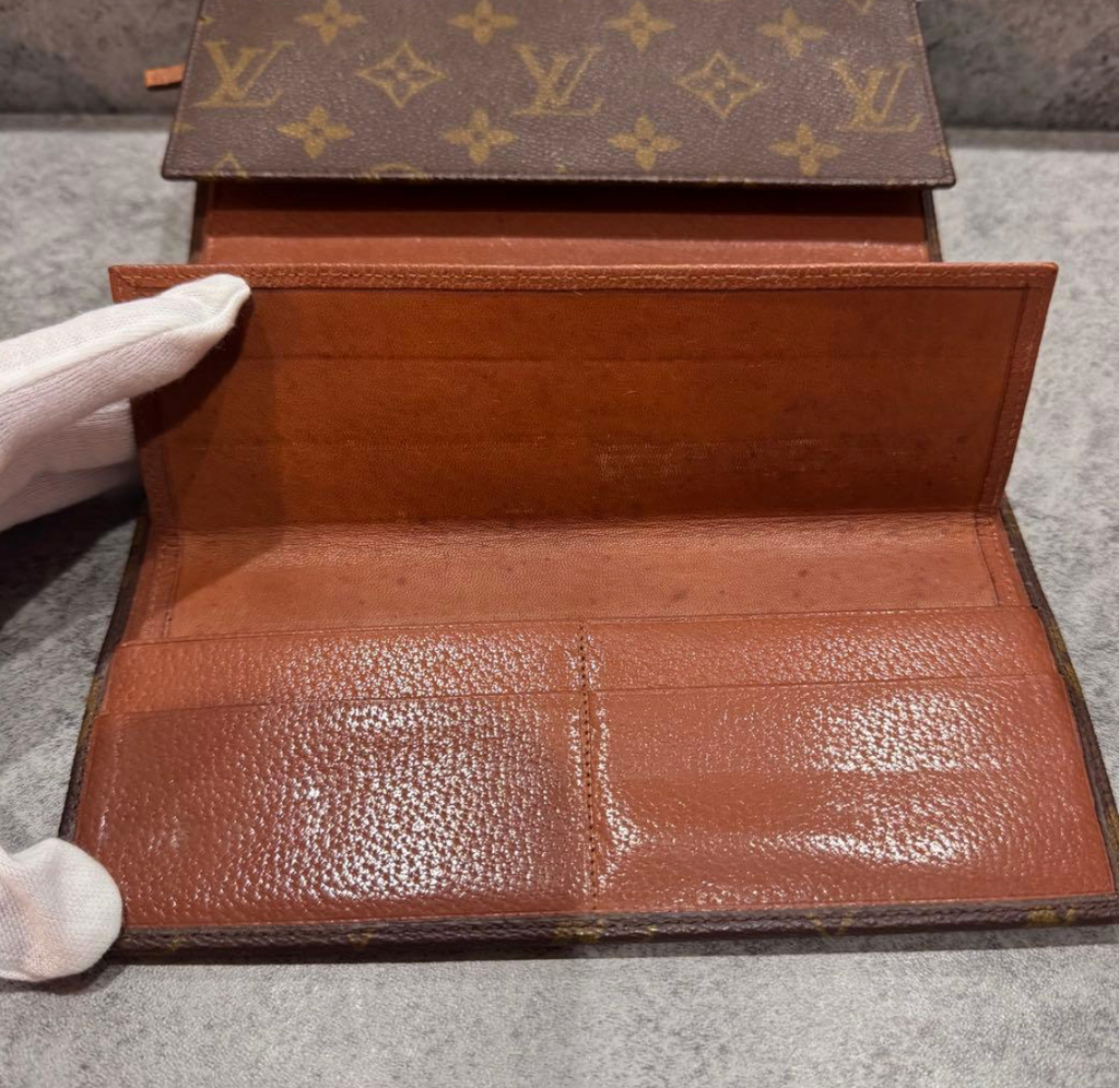 Louis Vuitton Portefeuille Monogram – Cuir – Avec Boîte
