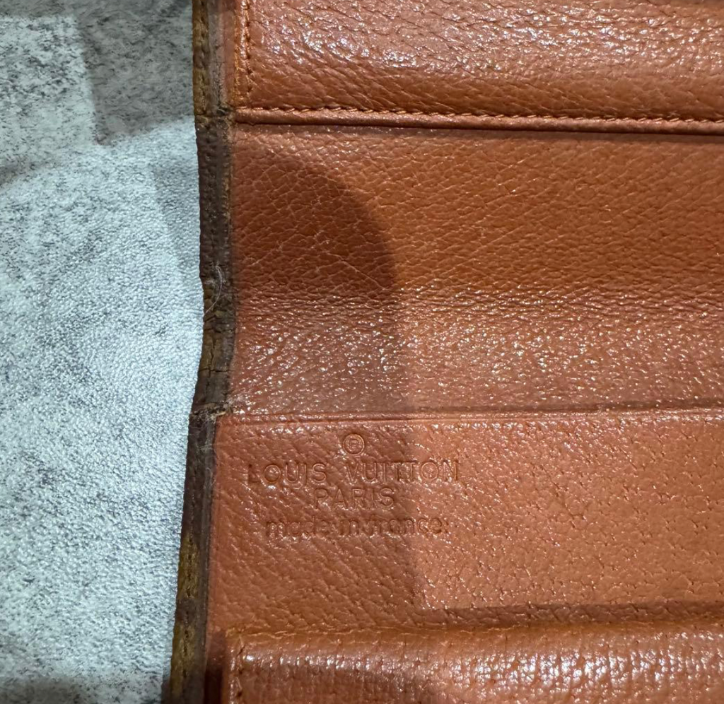 Louis Vuitton Portefeuille Monogram – Cuir – Avec Boîte