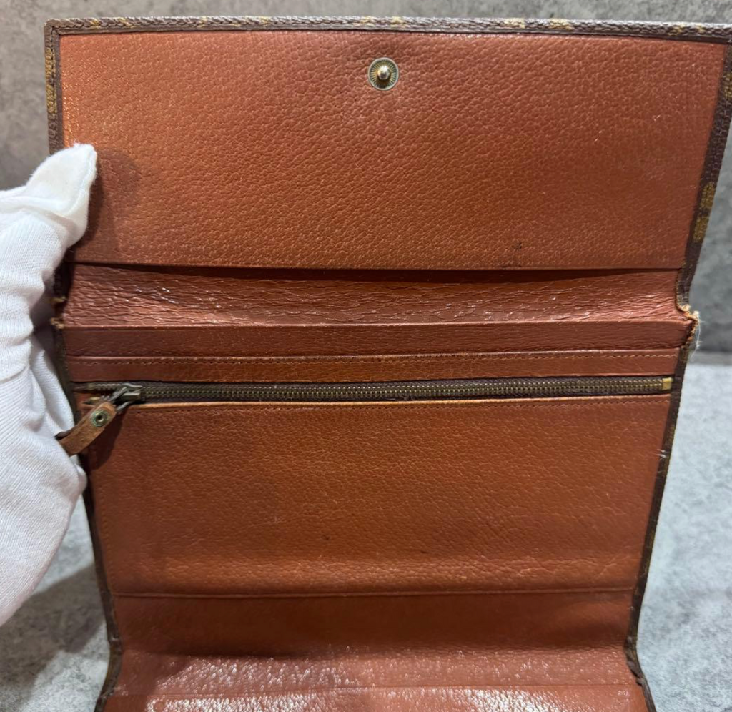 Louis Vuitton Portefeuille Monogram – Cuir – Avec Boîte