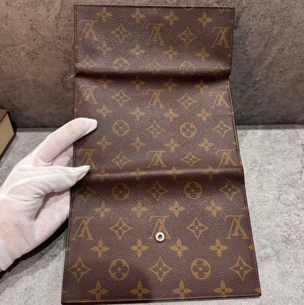 Louis Vuitton Portefeuille Monogram – Cuir – Avec Boîte