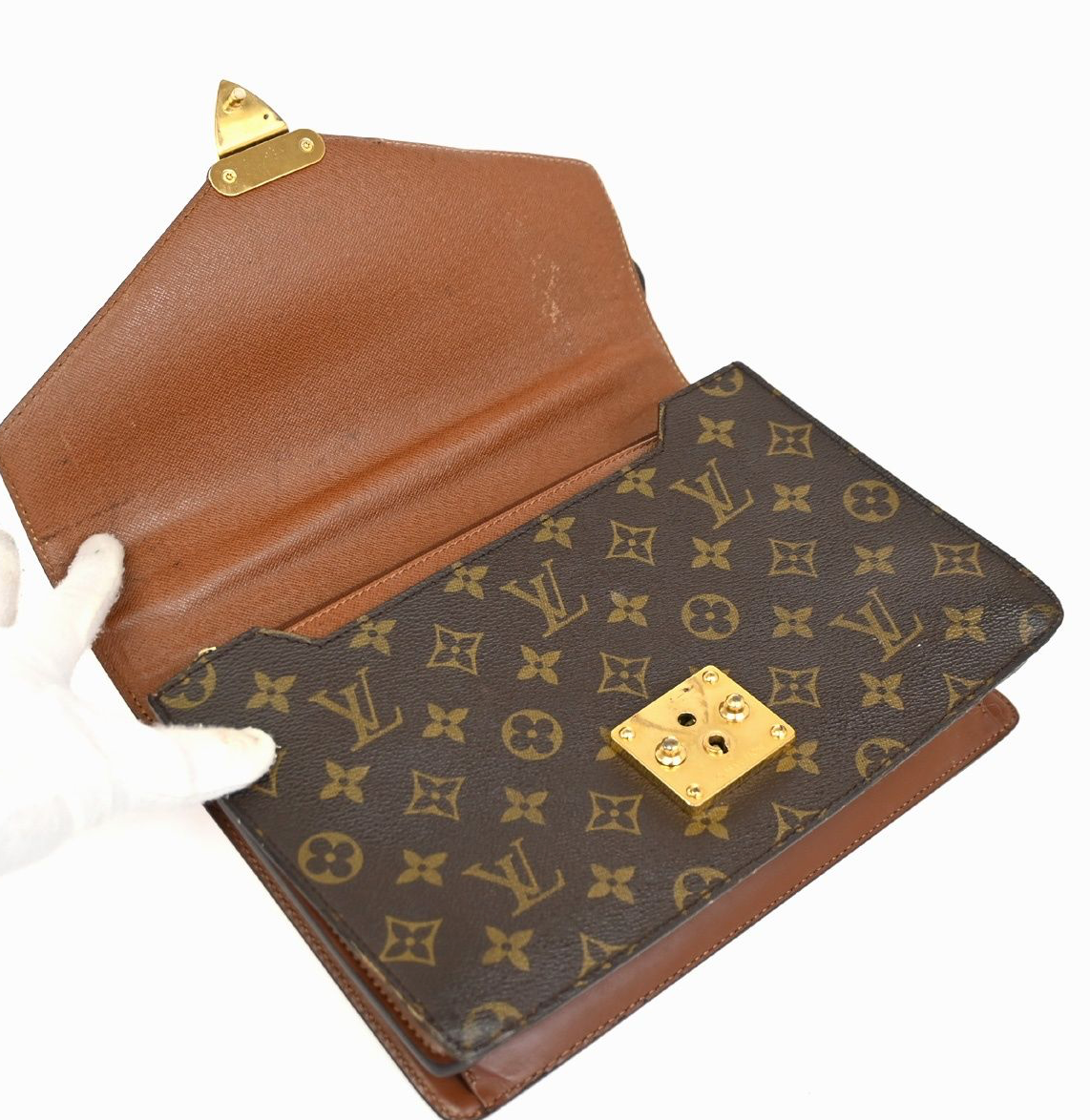 Louis Vuitton Concorde Handbag Monogram M51190