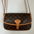Louis Vuitton Solongne Monogram Crossbody Bag Brown