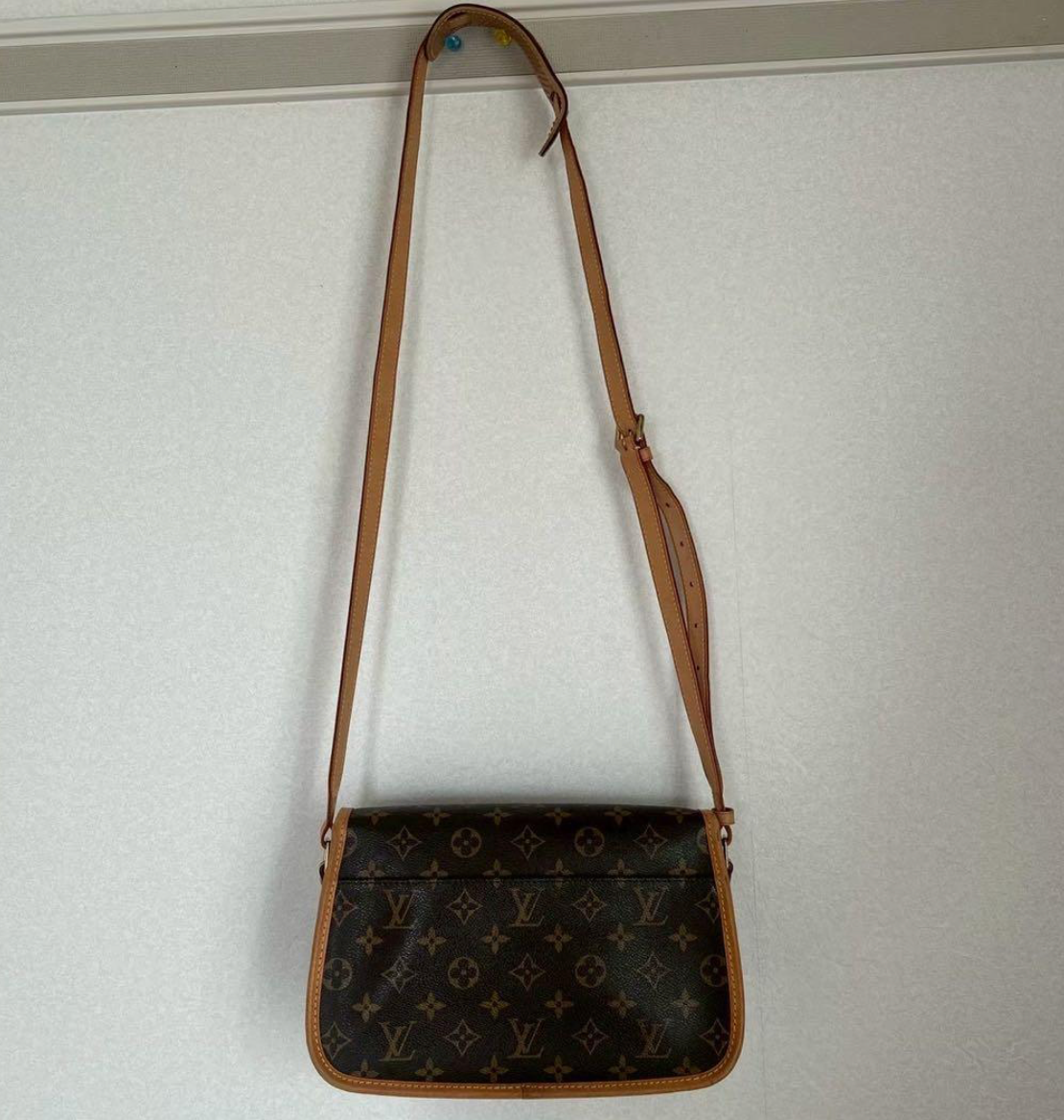 Louis Vuitton Solongne Monogram Crossbody Bag Brown