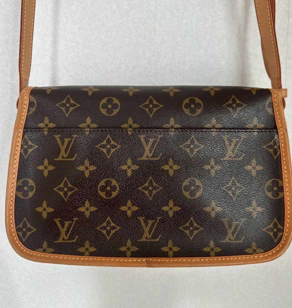 Louis Vuitton Solongne Monogram Crossbody Bag Brown