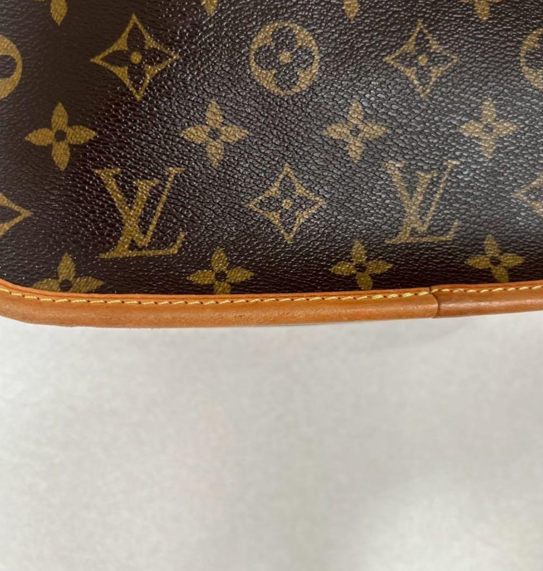 Louis Vuitton Solongne Monogram Crossbody Bag Brown