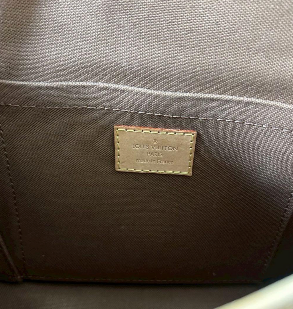 Louis Vuitton Solongne Monogram Crossbody Bag Brown