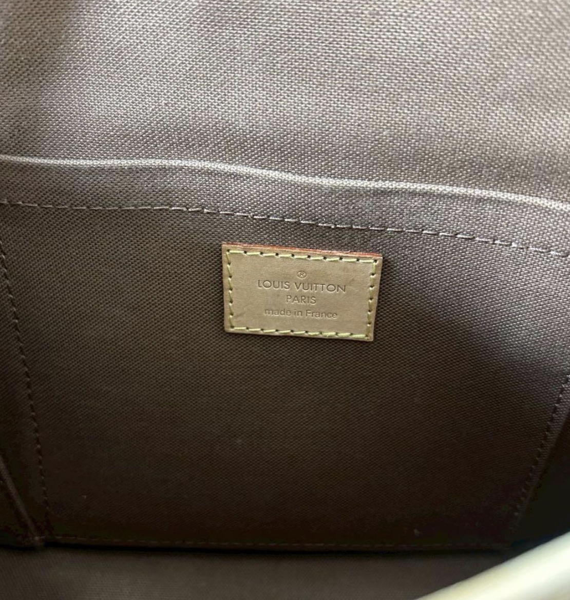 Louis Vuitton Solongne Monogram Crossbody Bag Brown