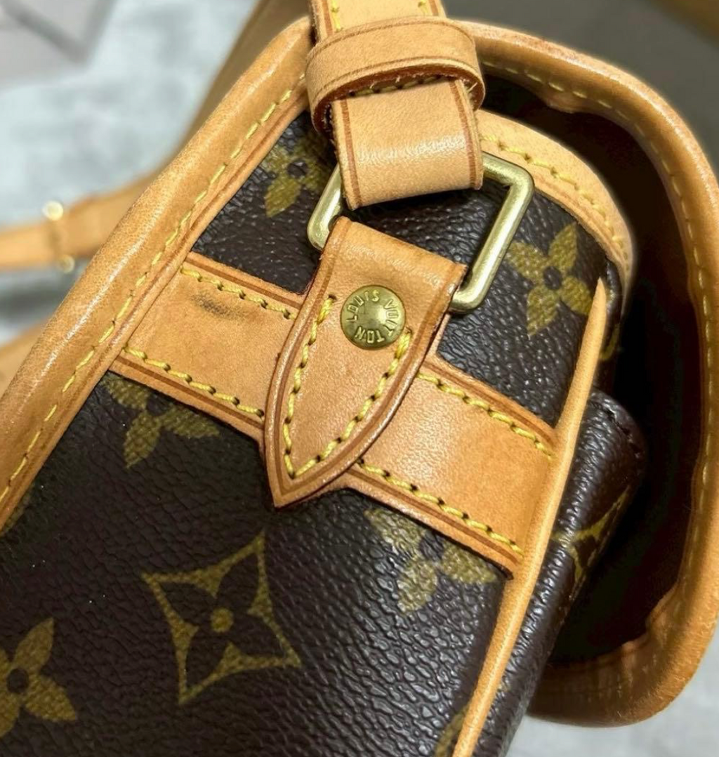 Louis Vuitton Solongne Monogram Crossbody Bag Brown