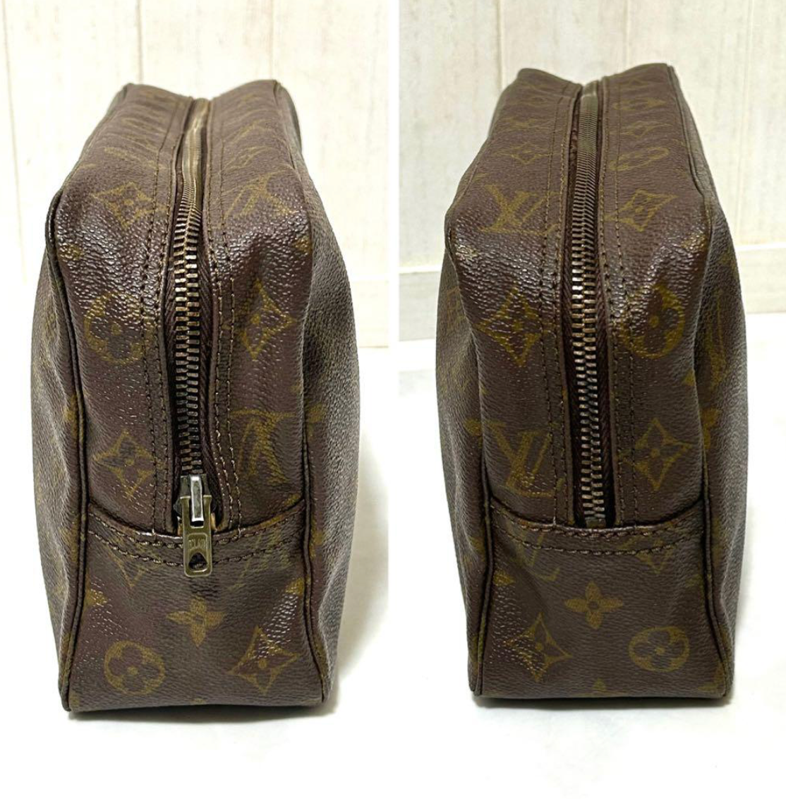 Louis Vuitton Trousse Toilette 28cm Monogram Vintage Clutch Bag M47522