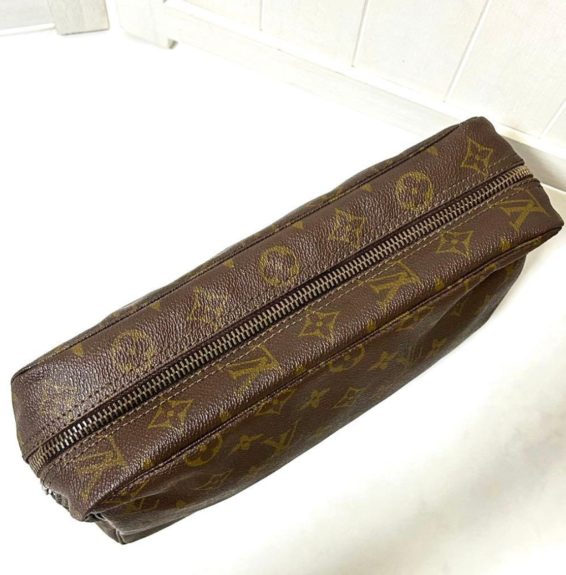 Louis Vuitton Trousse Toilette 28cm Monogram Vintage Clutch Bag M47522