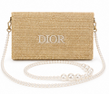 Pochette Dior raphia