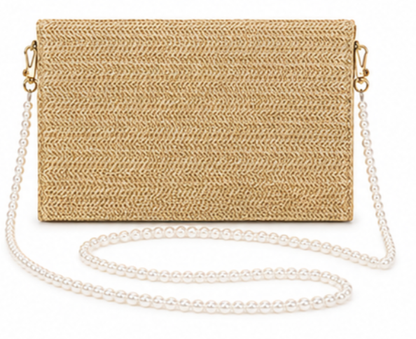 Pochette Dior raphia