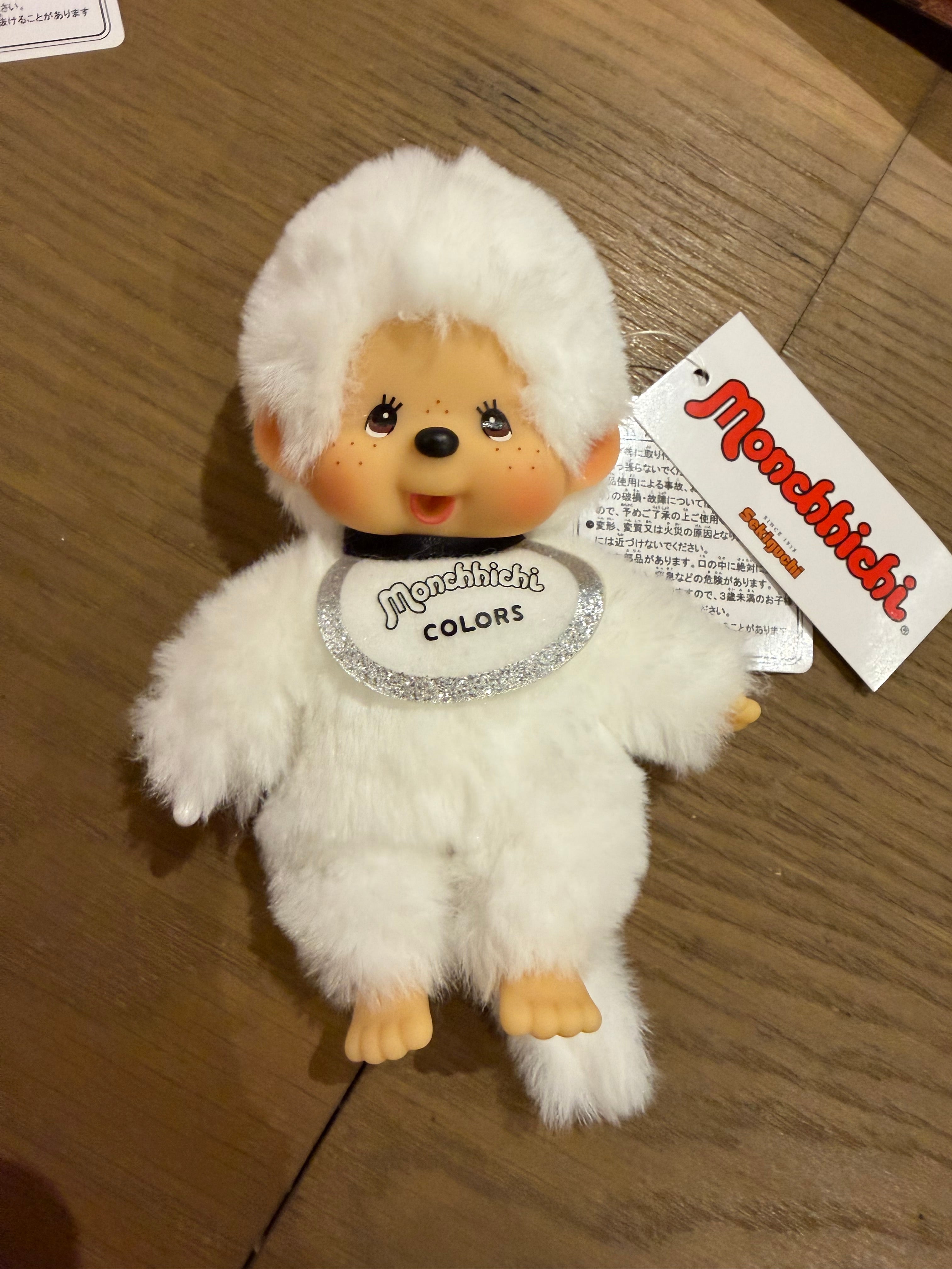 Monchhichi blanc édition limitée exclusive Japon