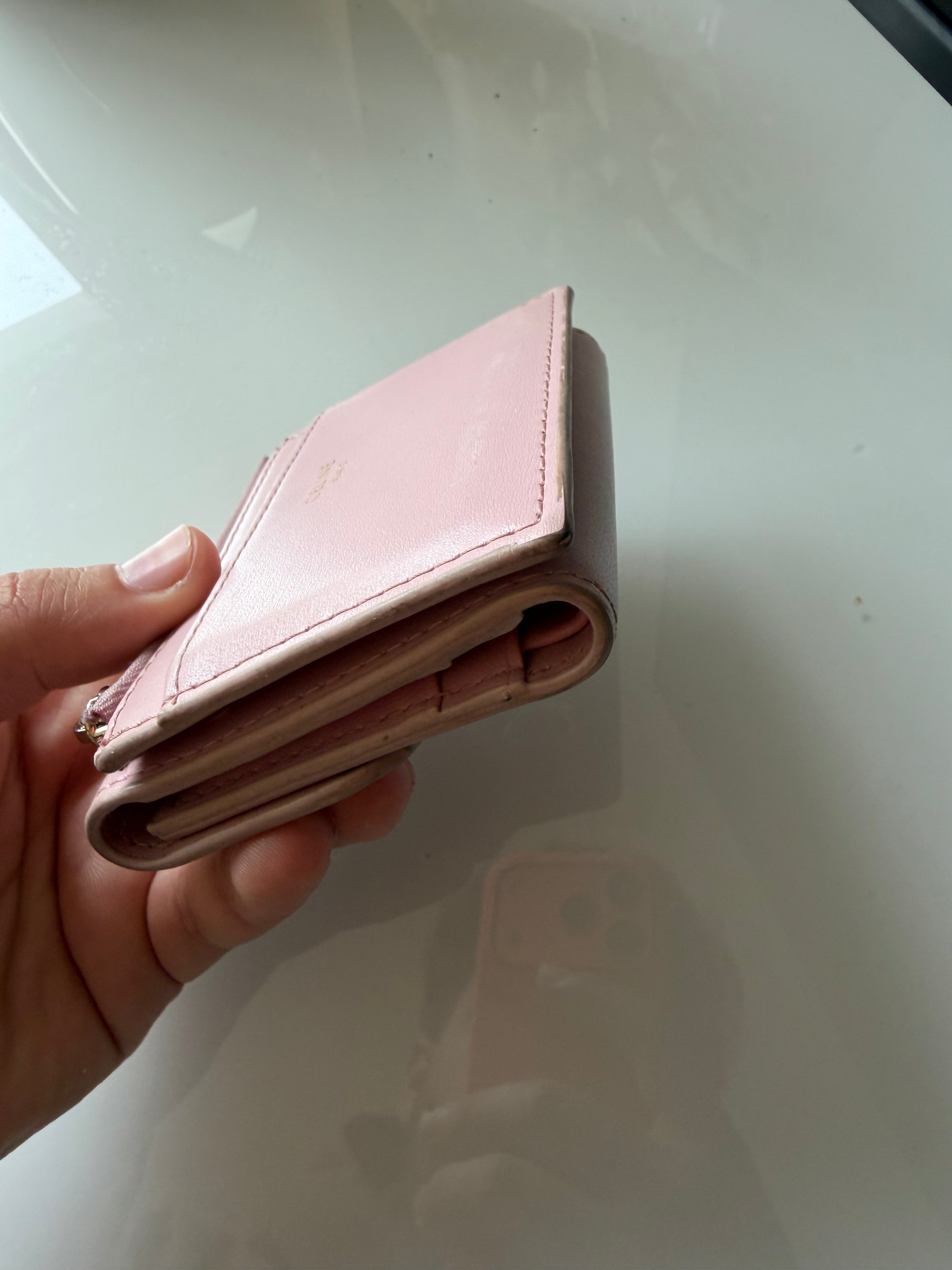 Portefeuille Celine Rose – Cuir Luxe 💗