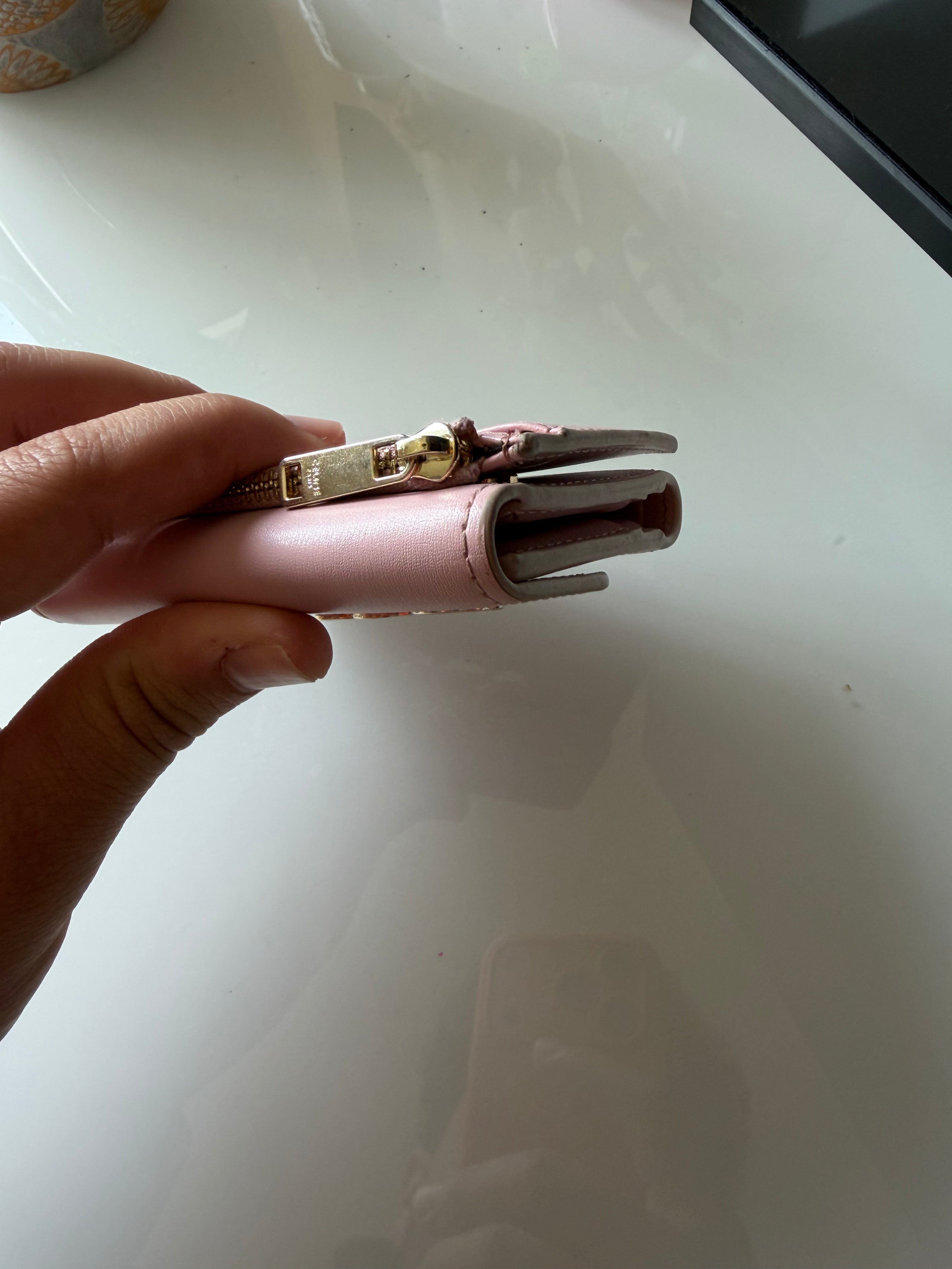 Portefeuille Celine Rose – Cuir Luxe 💗